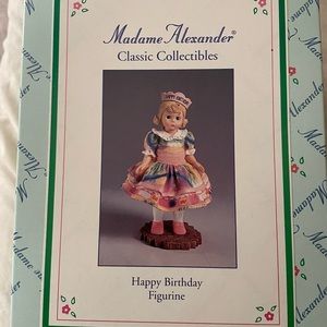 Madame Alexander happy birthday figurine